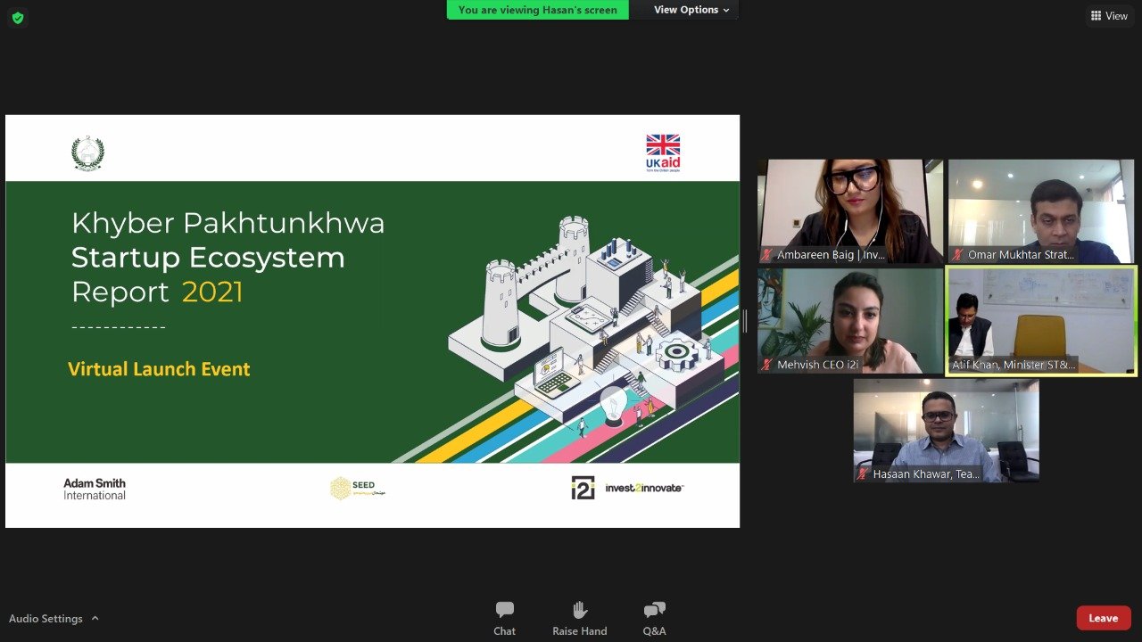 KP Startup Ecosystem Report 2021 launch by Invest2Innovate and UK Aid-funded SEED Programme