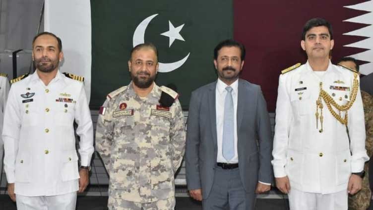 PNS TABUK visits Qatar for maritime security during FIFA World Cup 2022