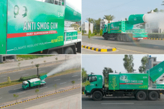 AI smog control Pakistan
